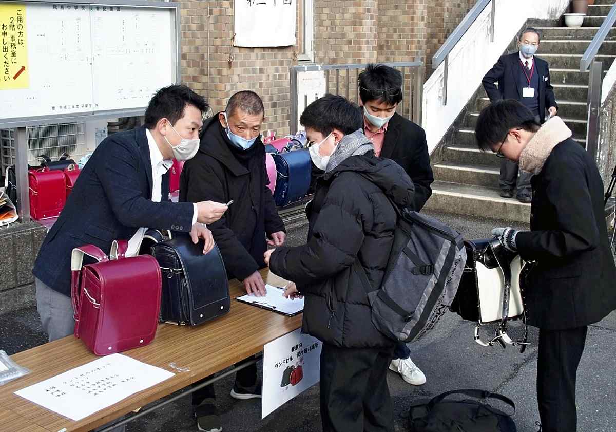 Nara shop collects used randoseru backpacks for those in need