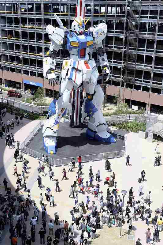 How Big Is The Gundam In Japan at Vance Bowman blog