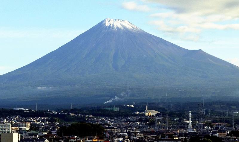 mount fuji eruption