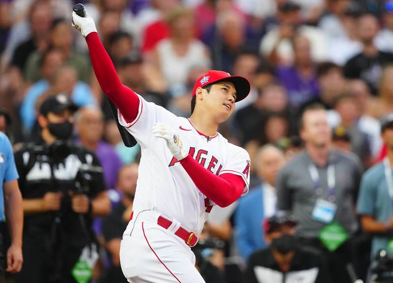 2021 MLB Home Run Derby - Shohei Ohtani - Home Run #10 - Round 1