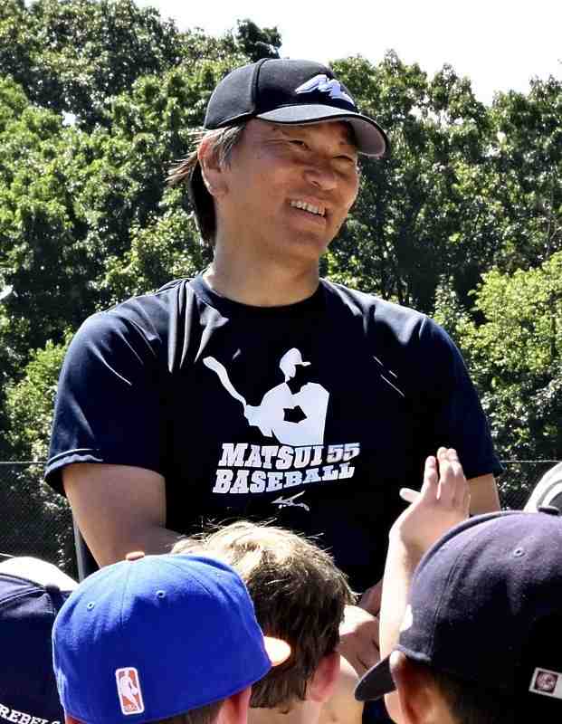 Ex-Yankees slugger Hideki Matsui is playing in a New York rec league