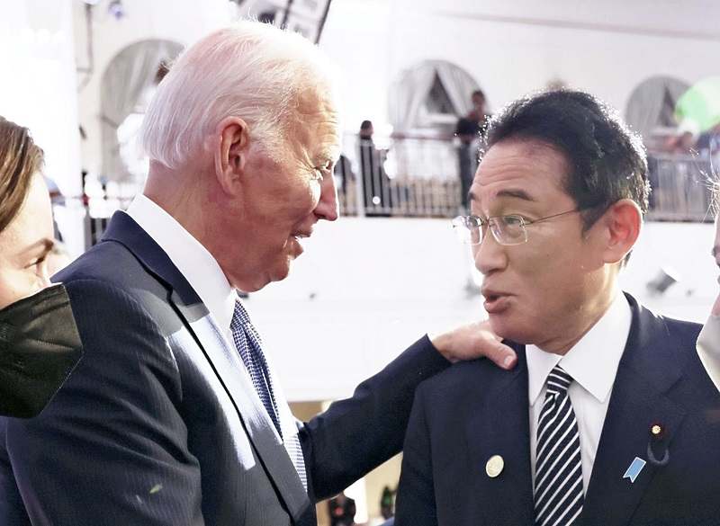 Kishida applauds Biden's address - The Japan News