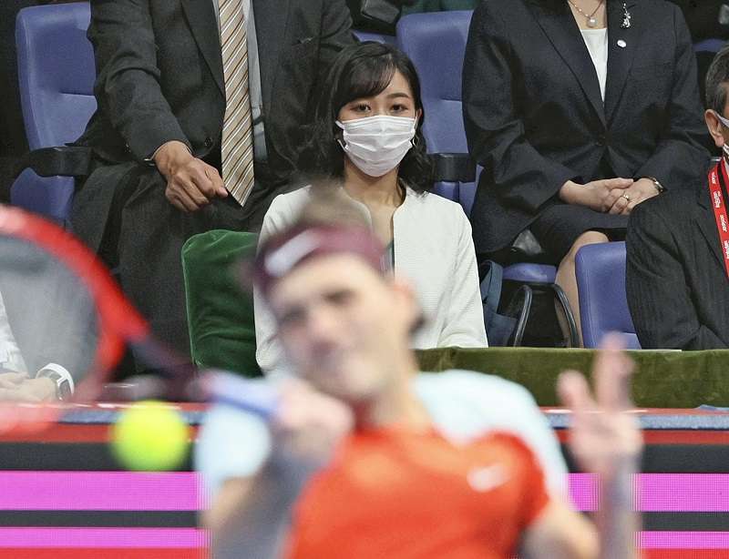 Japan’s Princess Kako watches Rakuten tennis final The Japan News