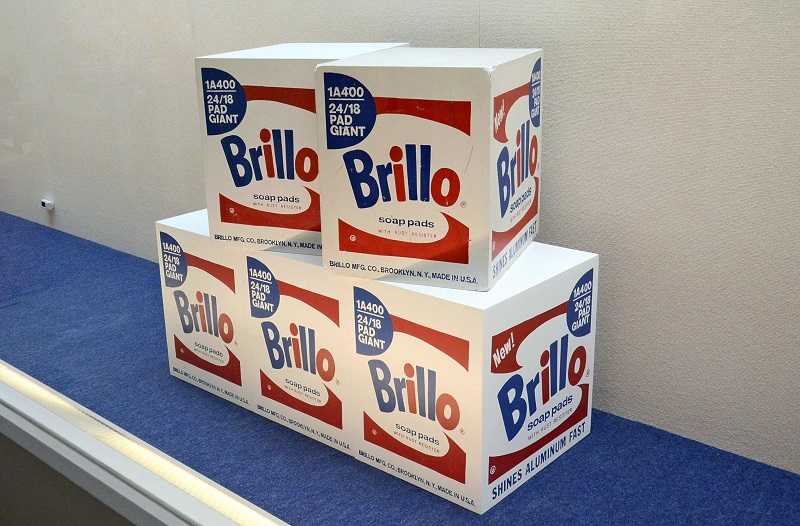 Brillo Box by Andy Warhol - LED neon sign