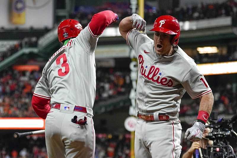 Phillies pummel Astros to take World Series lead - The Japan Times