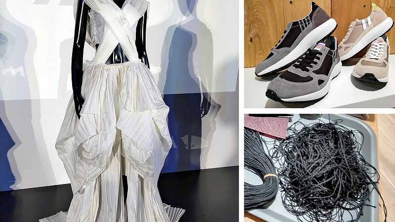 Discarded fishing nets turned into fashion in effort to tackle