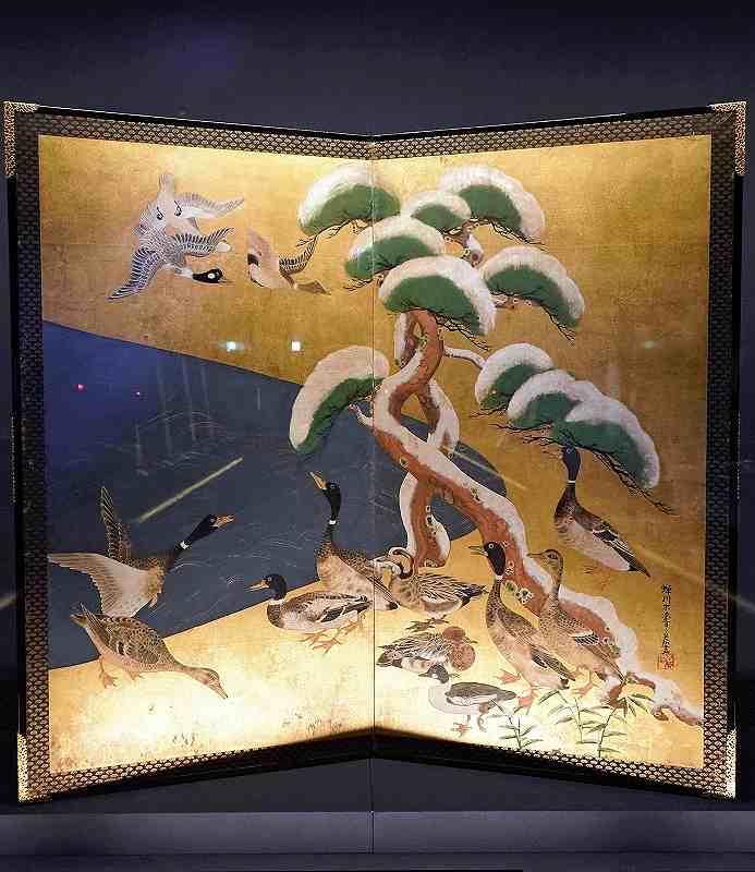 Kanagawa: Golden glow of sophisticated Rimpa school art - The