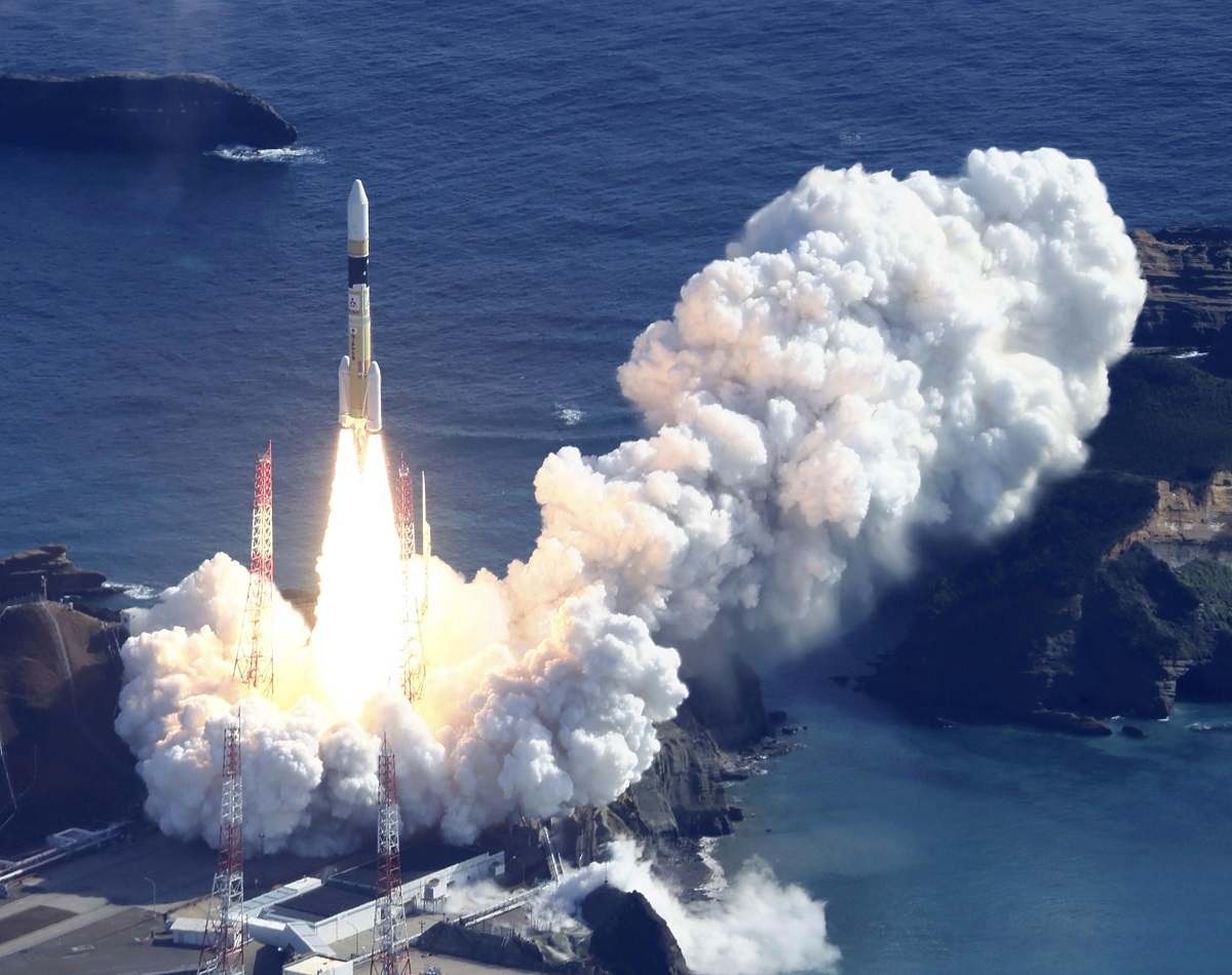 日本の情報収集衛星が正常に軌道に入った。