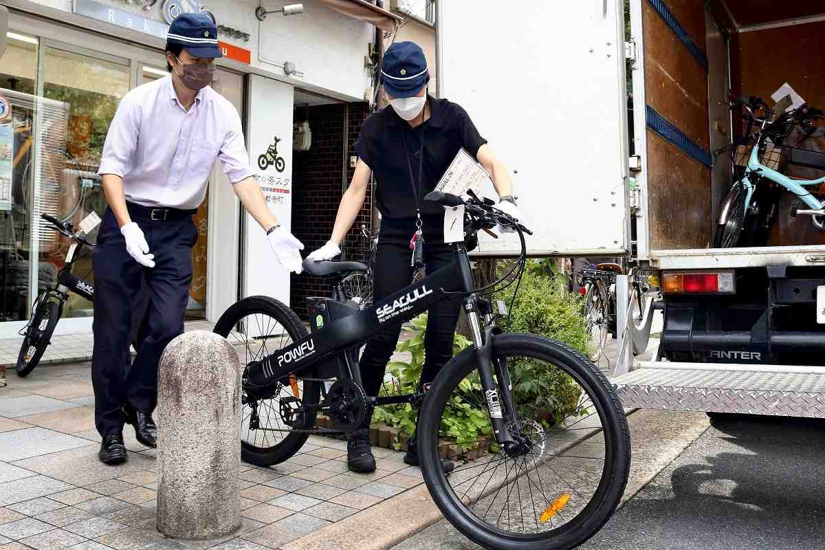 Seagull store motorised bicycle