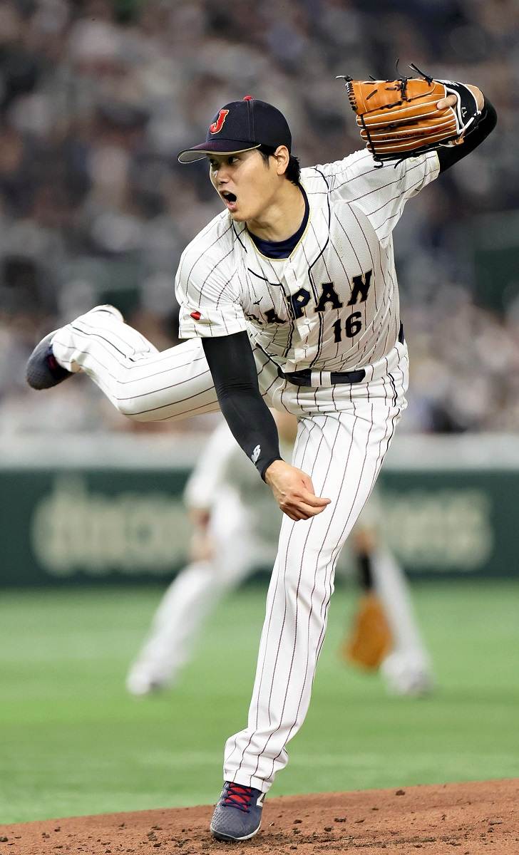 Shohei Ohtani Shines as Samurai Japan Wins WBC Opener - The Japan News