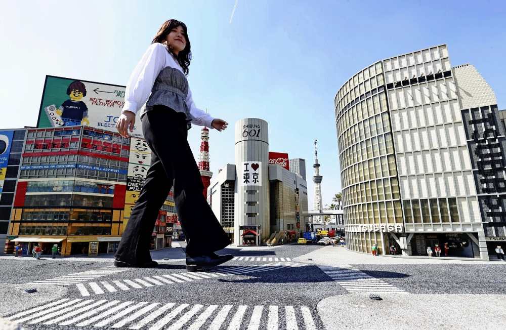 Japan Lego Park Lets Visitors Feel Like Giants - The Japan News