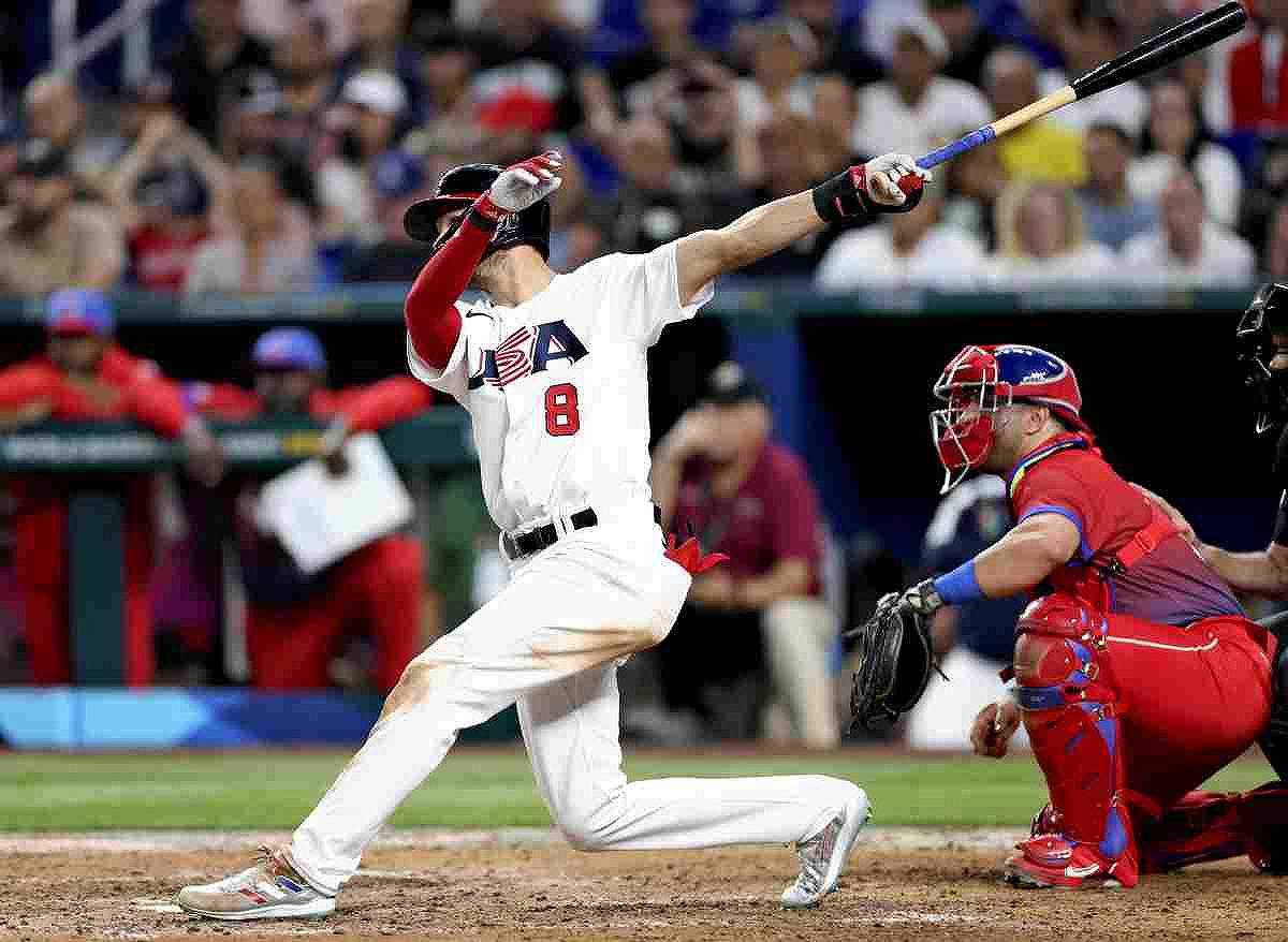 Trea Turner's WBC grand slam causes Team USA to 'black out