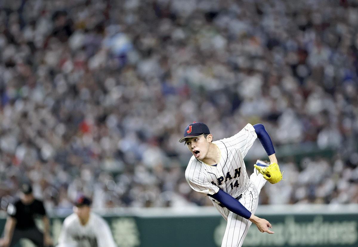 Roki Sasaki strikes out three, 03/20/2023