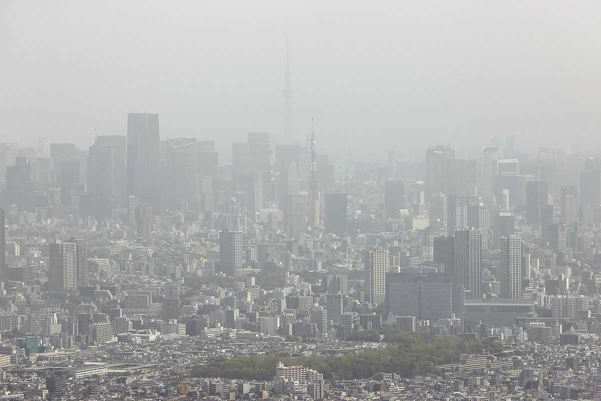 Yellow Dust Observed in Central Tokyo for 1st Time in 2 Years The