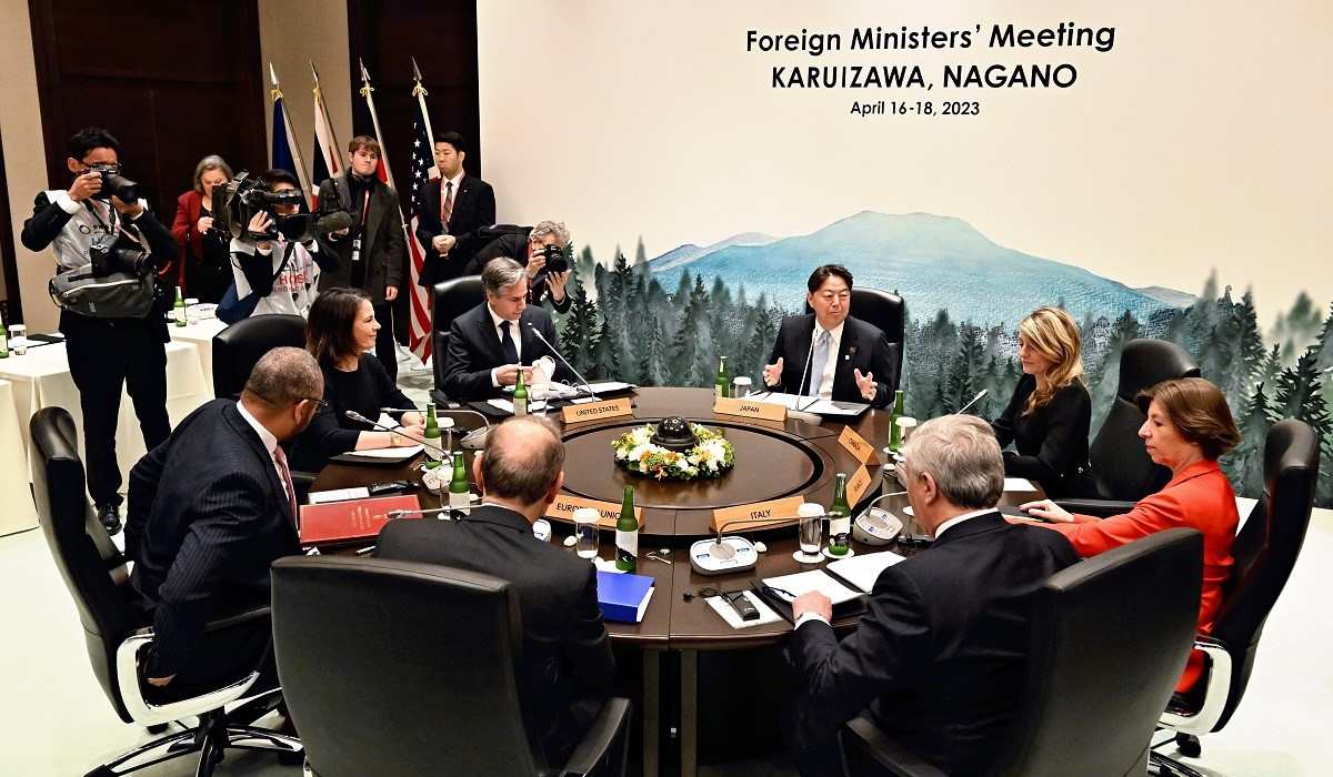 Les ministres des Affaires étrangères du G7 s’engagent à maintenir l’ordre international