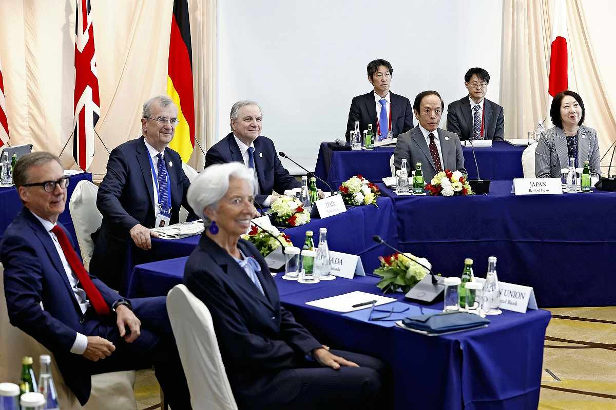 G7 Finance Ministers Meeting in Japan Pledge to Tackle Financial System