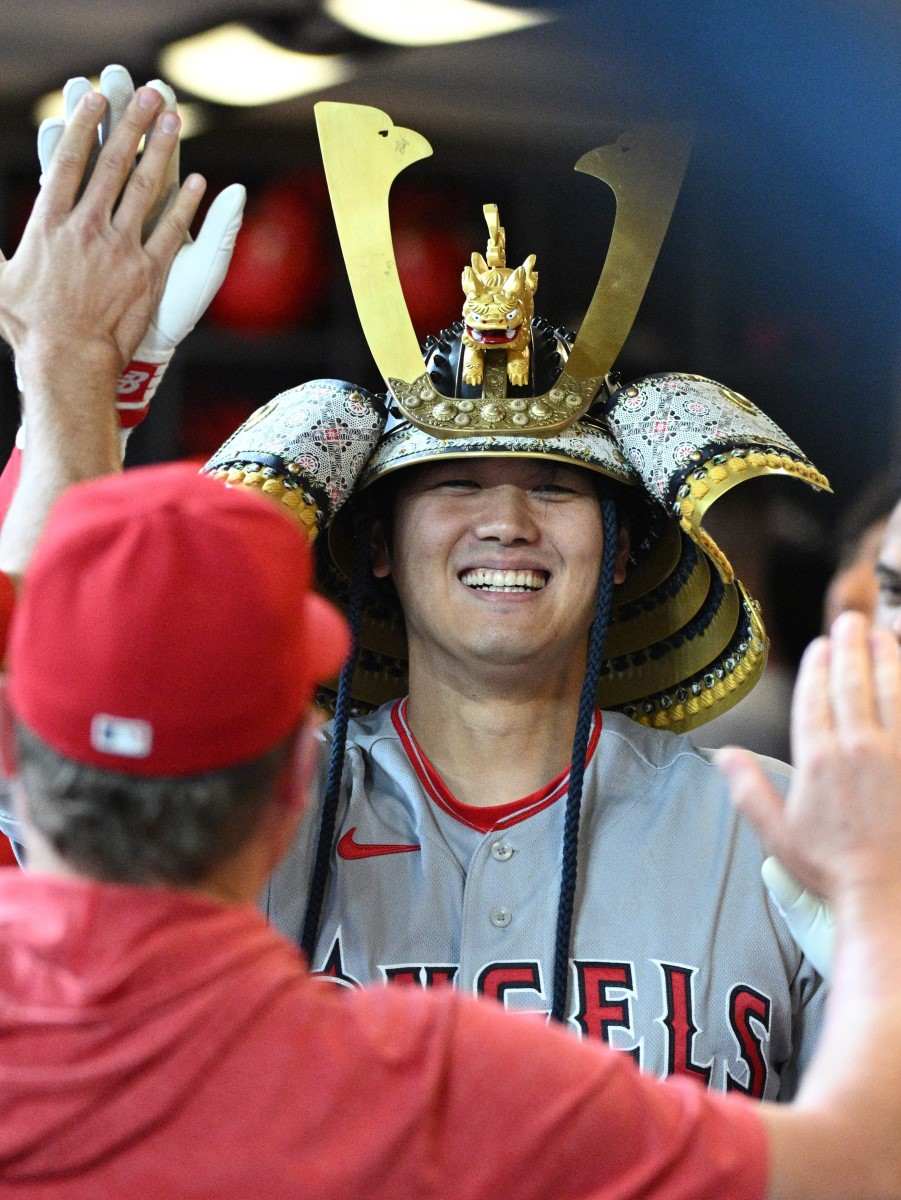 Shohei Ohtani Hits 162-foot High Home Run, Angels Beat Brewers 3-0 - The  Japan News