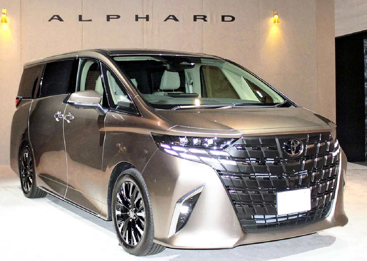 Toyota Launches Remodeled Alphard Minivan - The Japan News