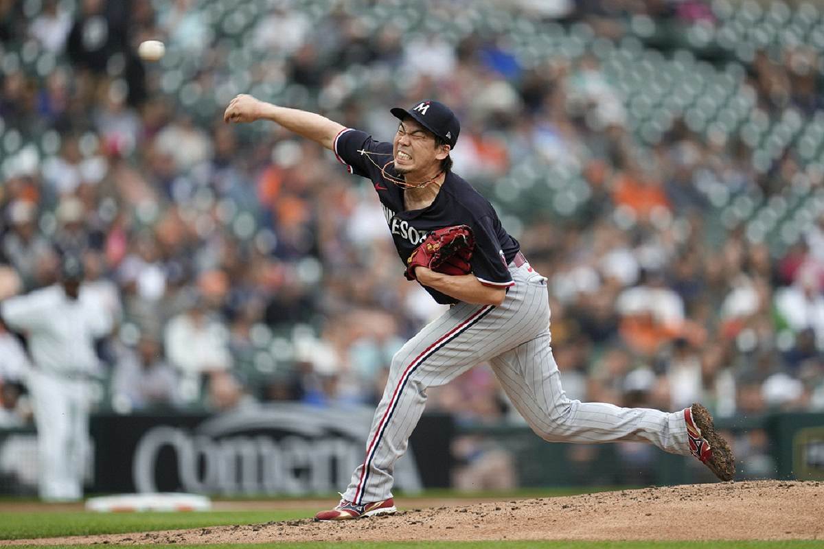 Kenta Maeda Throws 5 Scoreless Inning in Return to Lead Twins Past Tigers  4-1 - The Japan News