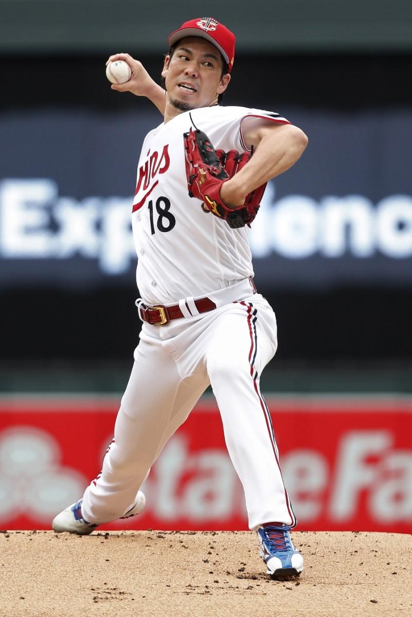 Kenta Maeda has Strong Start in Twins' 9-3 Win over Royals - The Japan News
