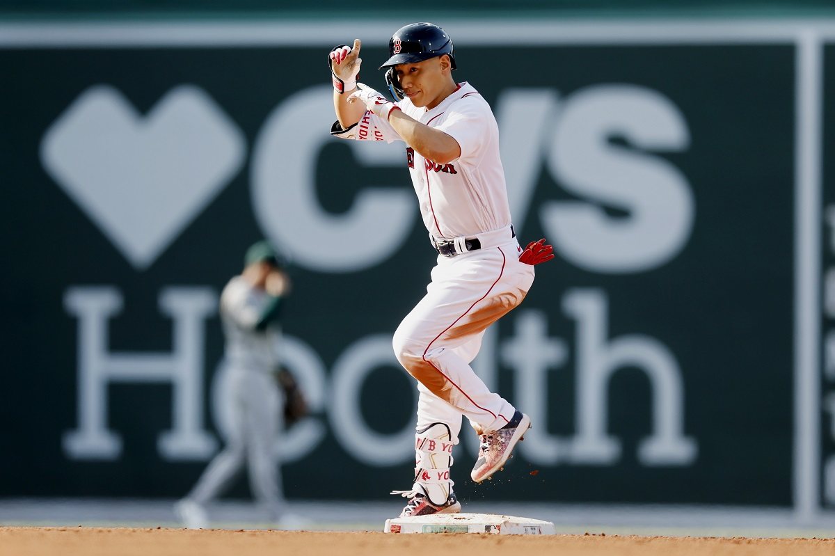Masataka Yoshida Notches Two Hits; Red Sox Coast Past MLB-worst Athletics,  10-3 - The Japan News
