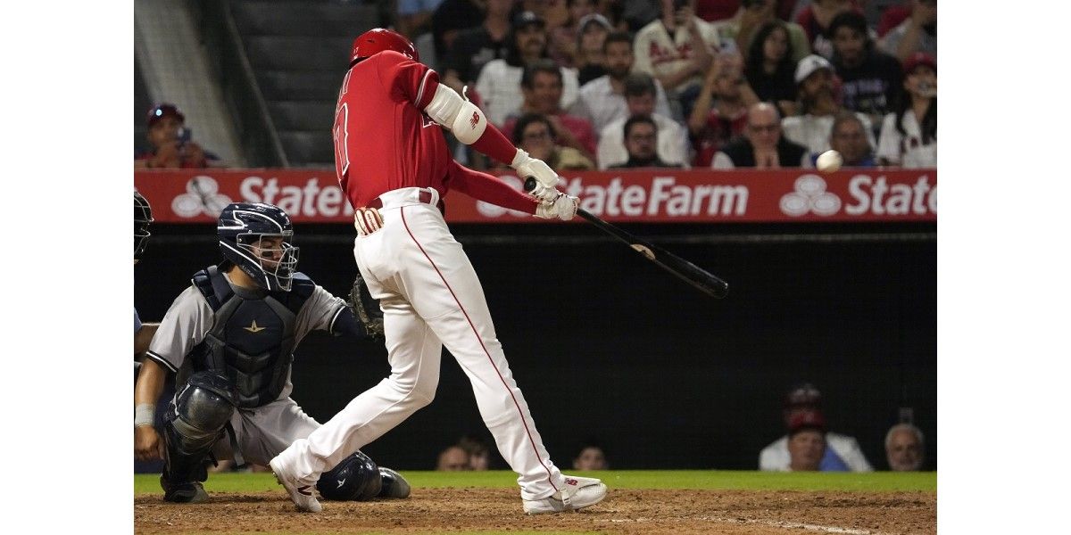 Angels beat Yankees after Ohtani ties it up with 35th homer - CBS New York