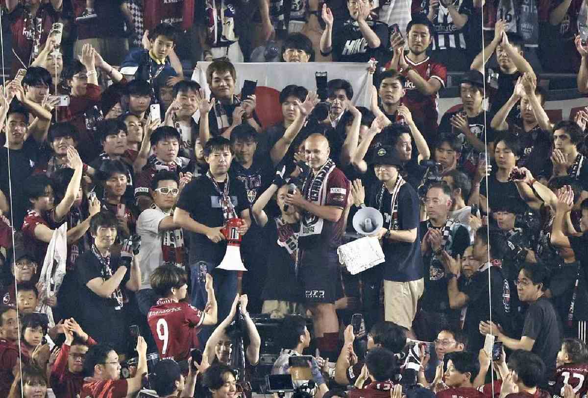 Andres Iniesta plays last game for Japanese club Vissel Kobe