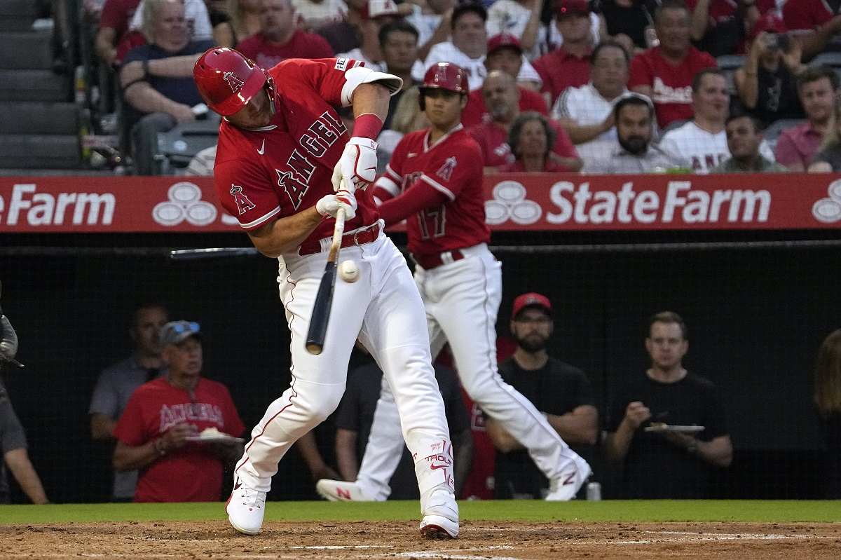 Shohei Ohtani & Mike Trout Los Angeles Angels of Anaheim 8 x 10 Baseball  Photo