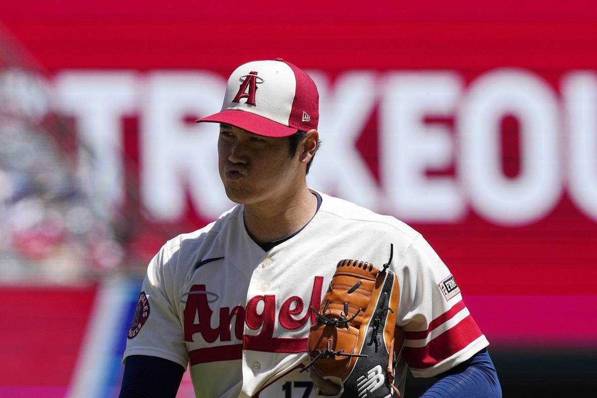 Shohei Ohtani leaves the mound abruptly in 2nd inning because of arm  fatigue, Angels say