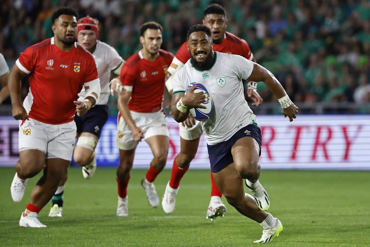 Ireland Puts Tonga Away at the Rugby World Cup