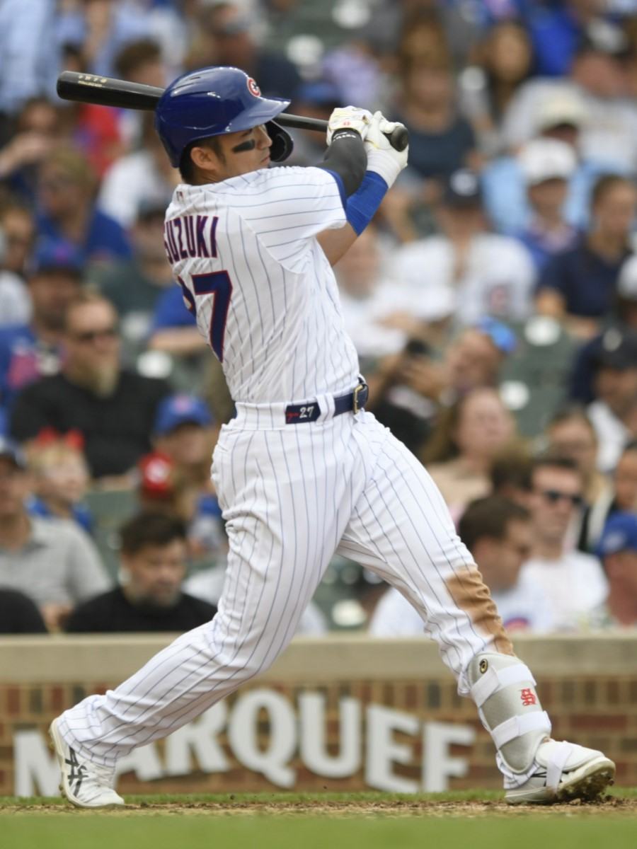 Seiya Suzuki Has Two Hits, Scores Twice; Playoff-Hopeful Cubs Beat