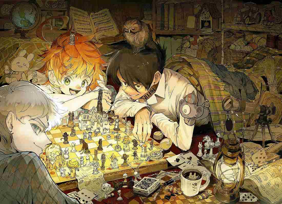 Norman  Neverland art, Neverland, Anime wallpaper