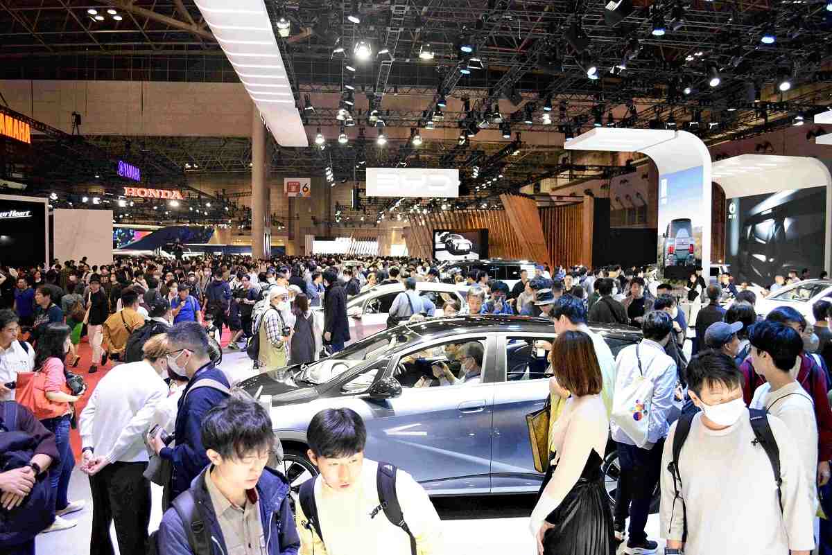 Japan Mobility Expoは一般公開され、100万人の来場者を目指す