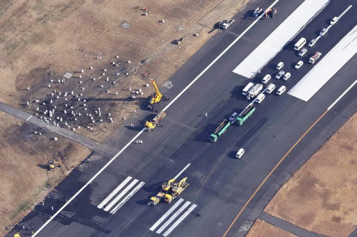 Runway C at Tokyo’s Haneda Airport Reopens after Fatal Collision ...