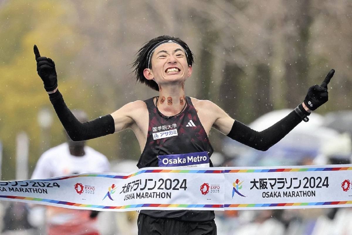 Kiyoto Hirabayashi of Kokugakuin University Wins Osaka Marathon V; Does ...