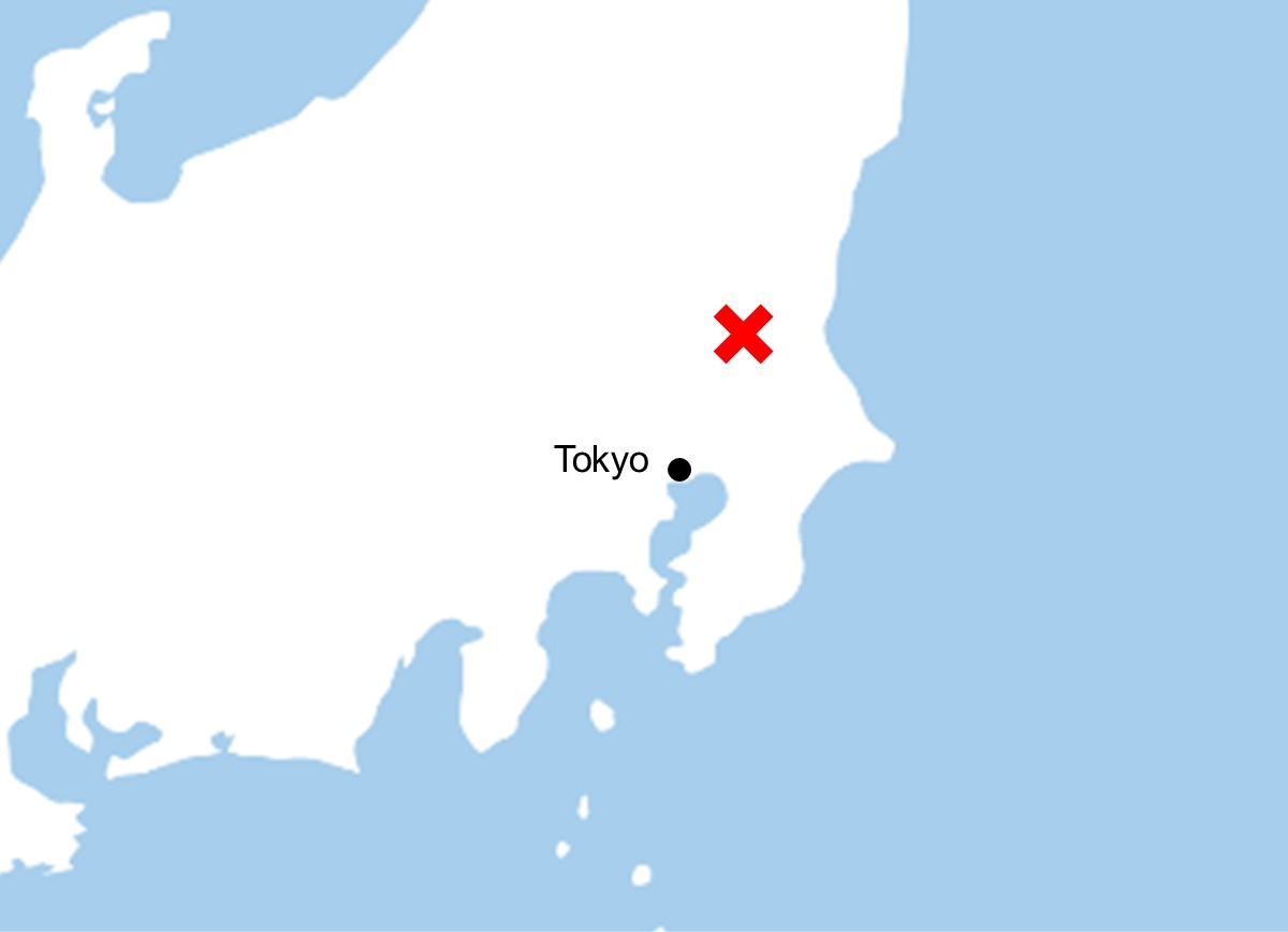 A mild earthquake strikes Ibaraki Prefecture, Japan;  A tsunami is not expected