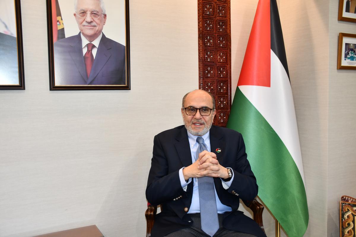 Palestinian Envoy to Japan Seeks More Gaza Progress