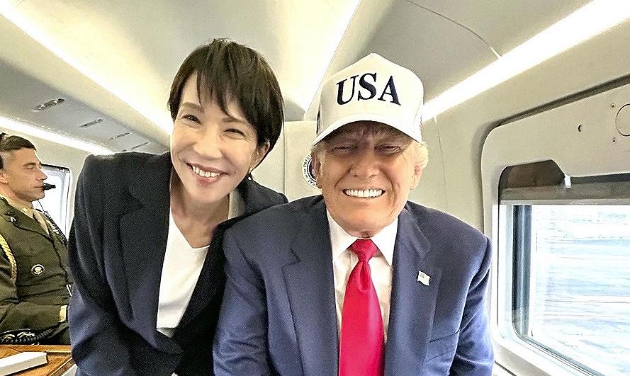 Trump Receives ‘Takaichi-Style’ Hospitality during His Visit to Japan with Gifts, U.S.-Grown Rice, American-Made Trucks  