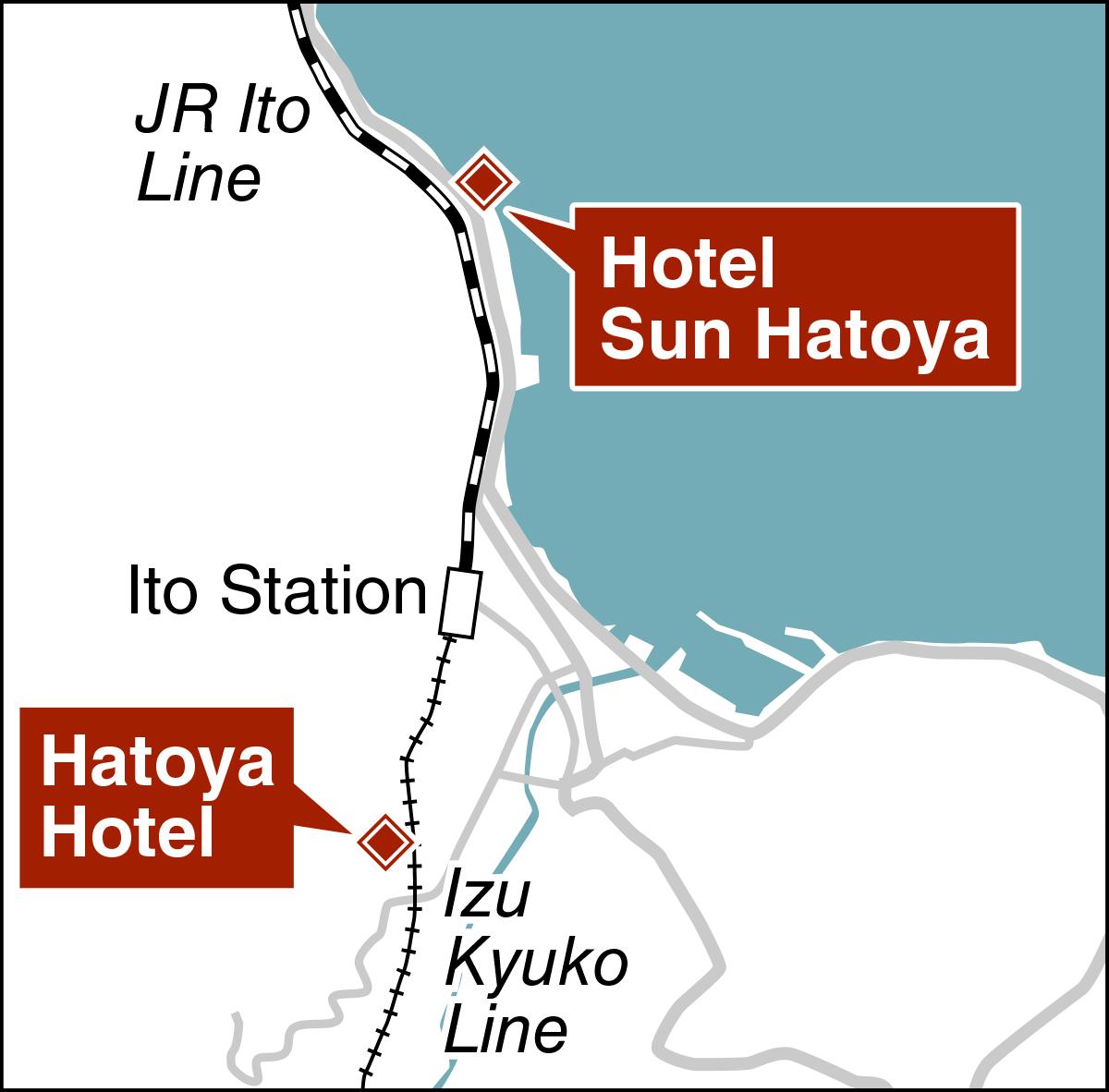 Hatoya map