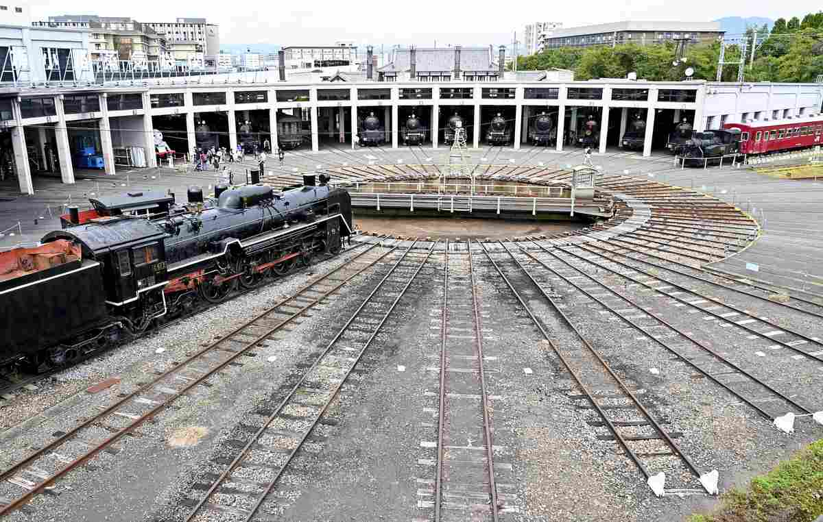 Kyoto: Retired Steam Locomotives Collected Show Off Rich Railway History as Part of Japanese Culture