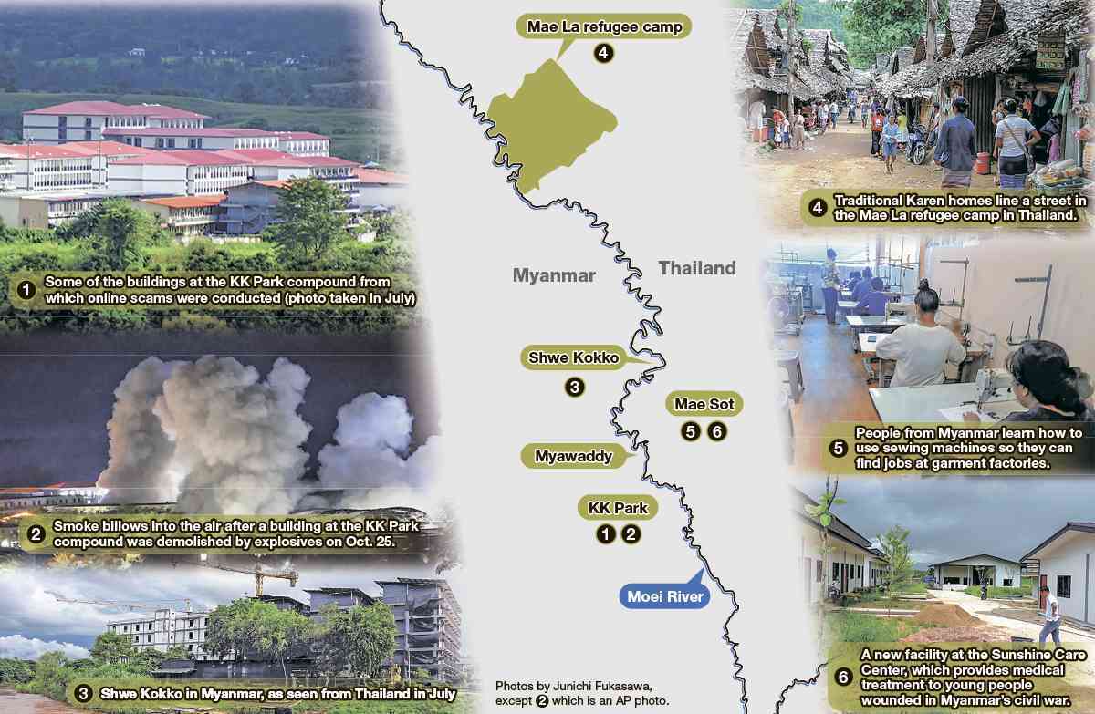 Asia Inside Review:  In Myanmar and Thailand, River Divides Hotbed of Scam Centers on One Side, Safe Haven from Military Oppression on the Other