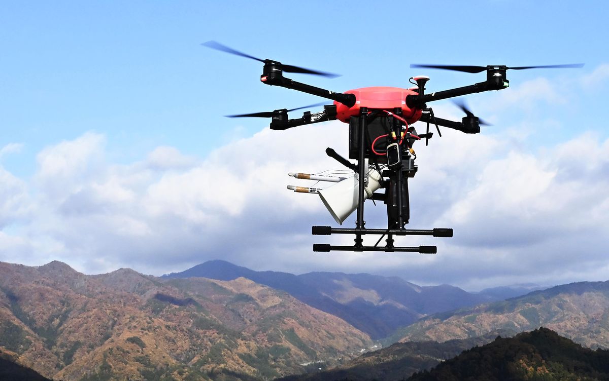 Japan Domestic Drone Production Financial Assistance Targeted by Government in Promotion of National Security