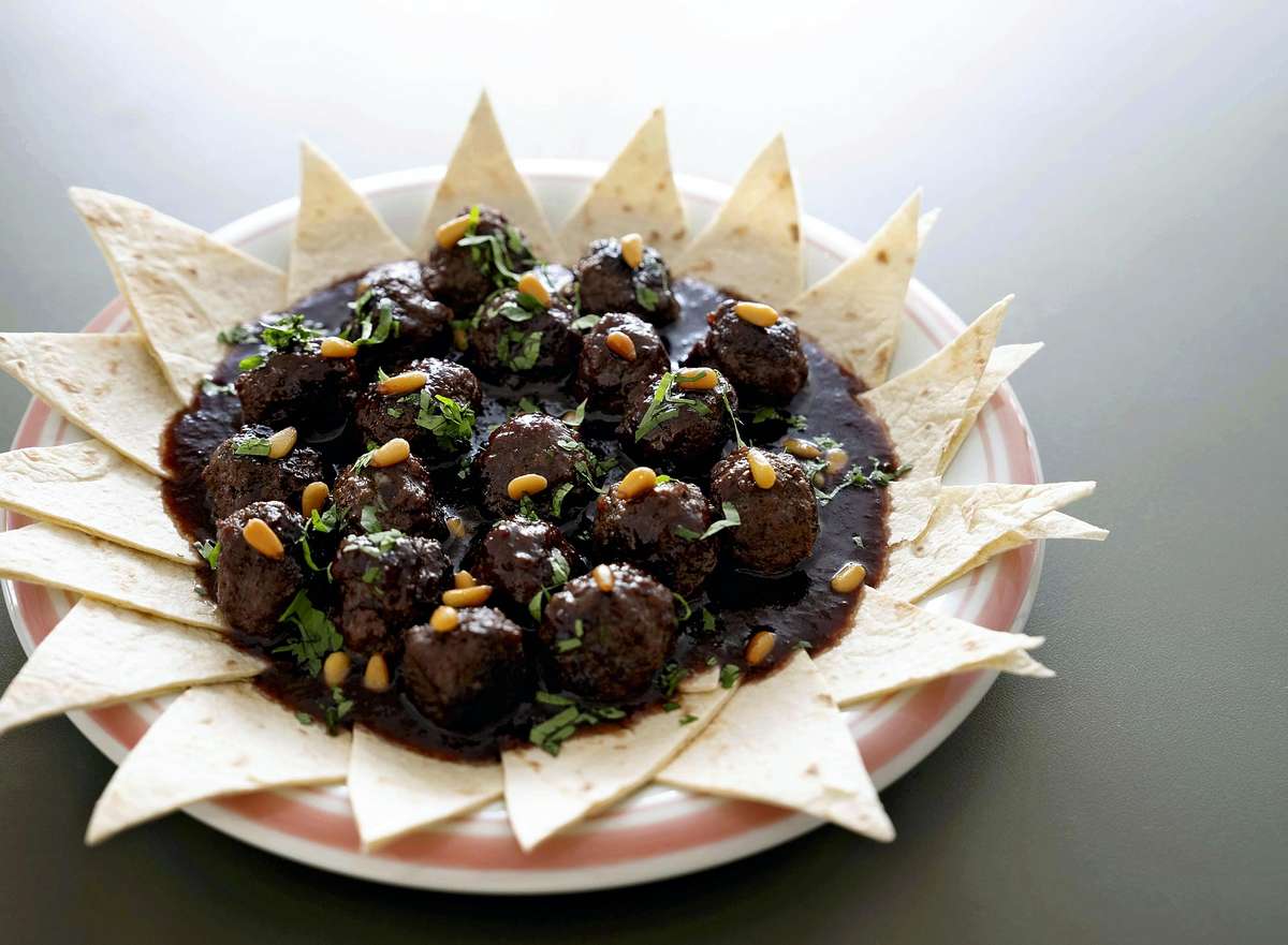 Middle Eastern Cherry Meatballs a Perfect Sweet-and-Sour Dish for Festive Occasions