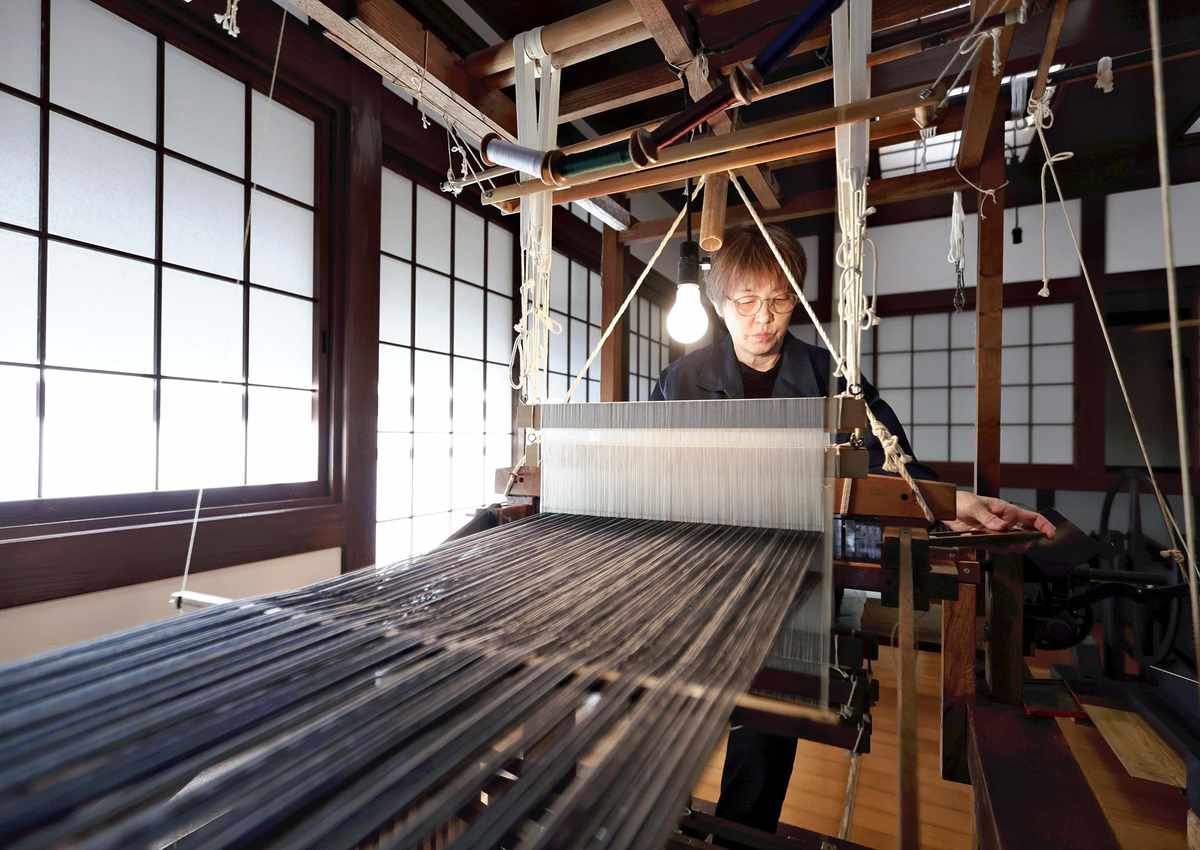Traditional Japanese Silk Hakama Tradition Preserved by Sole Weaver in Sendai