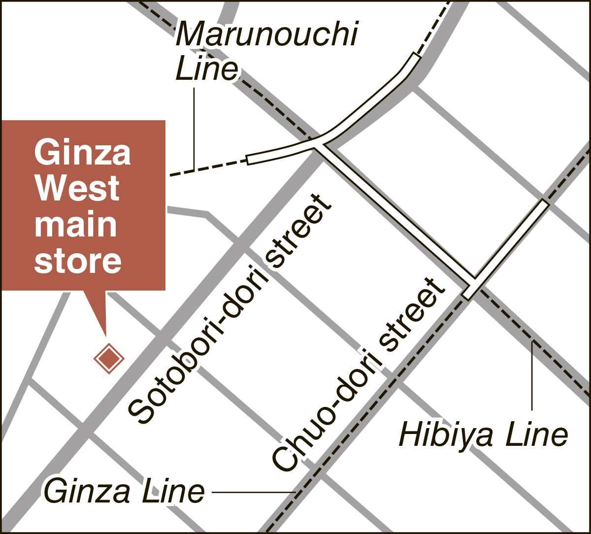 ginza map